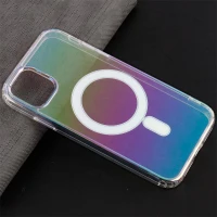 قاب PC شفاف هولوگرامی Keliluo مگ سیف iPhone 11
