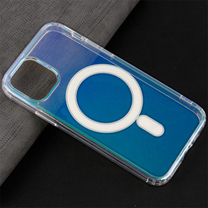 قاب PC شفاف هولوگرامی Keliluo مگ سیف iPhone 11 Pro