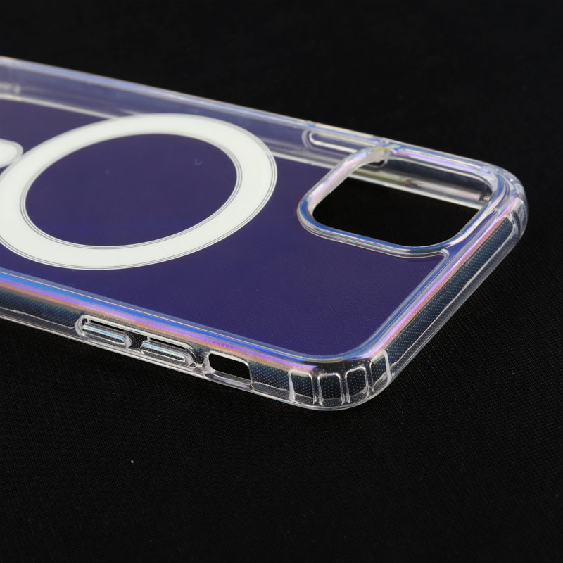 قاب PC شفاف هولوگرامی Keliluo مگ سیف iPhone 11 Pro