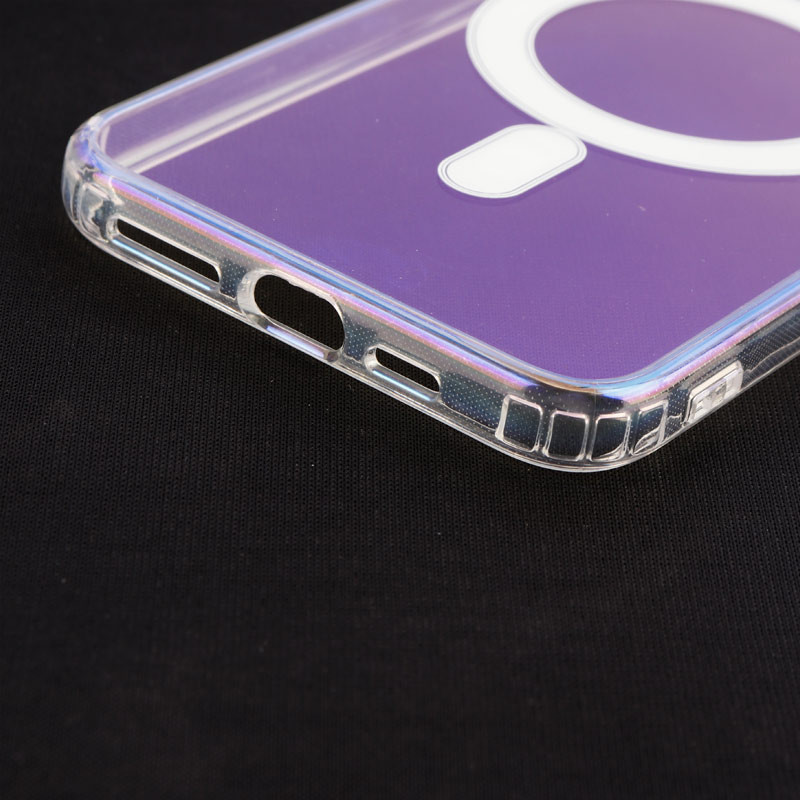 قاب PC شفاف هولوگرامی Keliluo مگ سیف iPhone 11 Pro Max