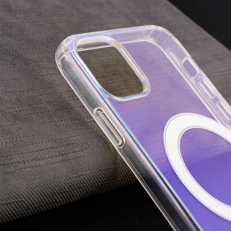 قاب PC شفاف هولوگرامی Keliluo مگ سیف iPhone 11 Pro Max