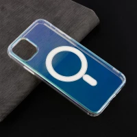 قاب PC شفاف هولوگرامی Keliluo مگ سیف iPhone 11 Pro Max