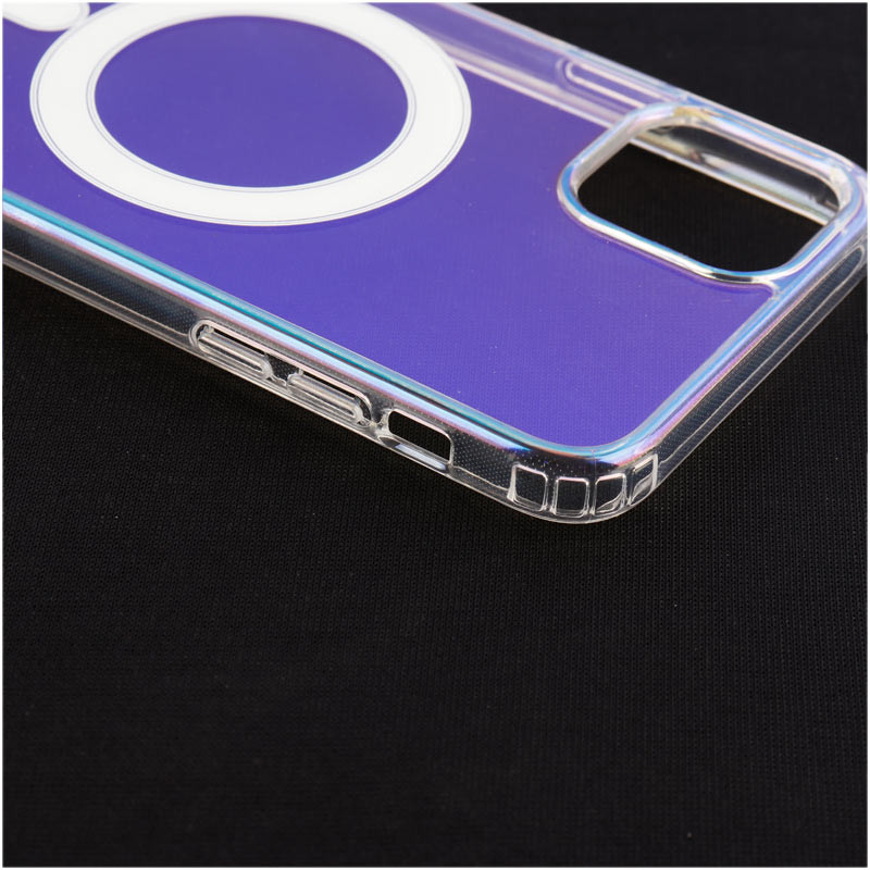 قاب PC شفاف هولوگرامی Keliluo مگ سیف iPhone 11 Pro Max