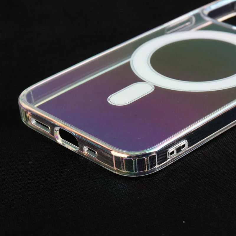 قاب PC شفاف هولوگرامی Keliluo مگ سیف iPhone 12 / 12 Pro