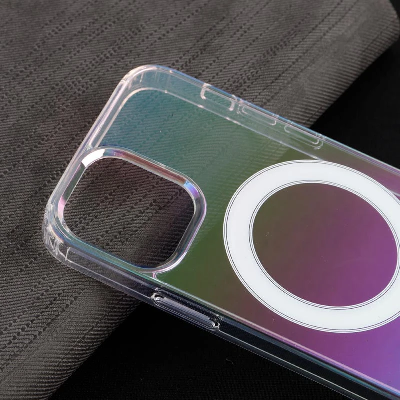قاب PC شفاف هولوگرامی Keliluo مگ سیف iPhone 12 / 12 Pro