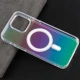 قاب PC شفاف هولوگرامی Keliluo مگ سیف iPhone 13 Pro Max