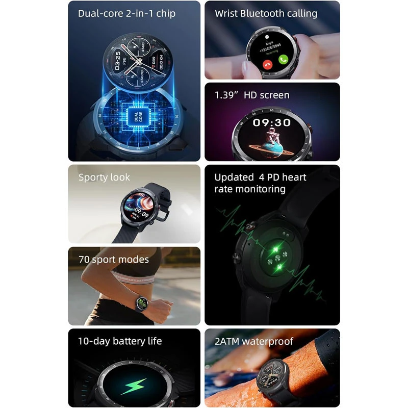 ساعت هوشمند Mibro Watch A2 XPAW015