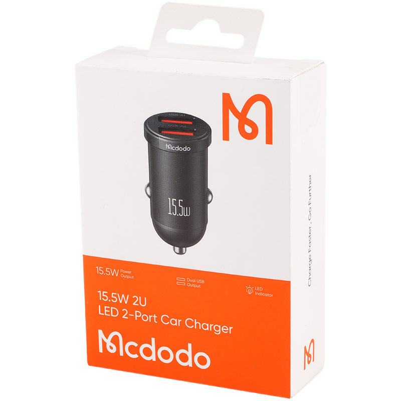 شارژر فندکی فست شارژ Mcdodo CC-295 3.1A 15.5W