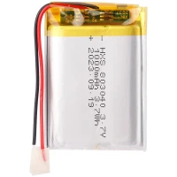 باتری لیتیوم 1000mAh 7*30*43mm 803040