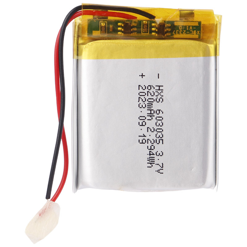 باتری لیتیوم 620mAh 5*30*35mm 603035