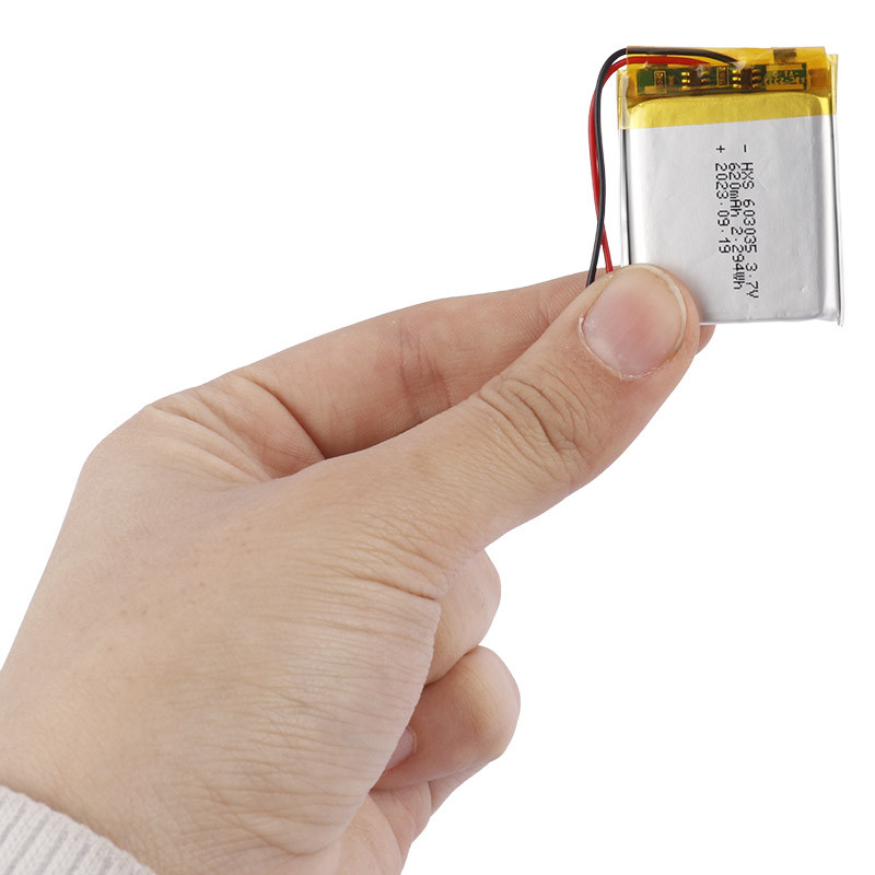 باتری لیتیوم 620mAh 5*30*35mm 603035