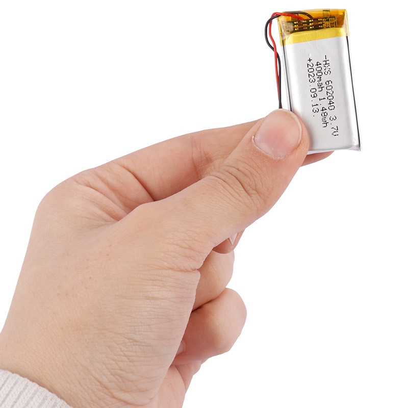 باتری لیتیوم 400mAh 6*20*40mm 602040