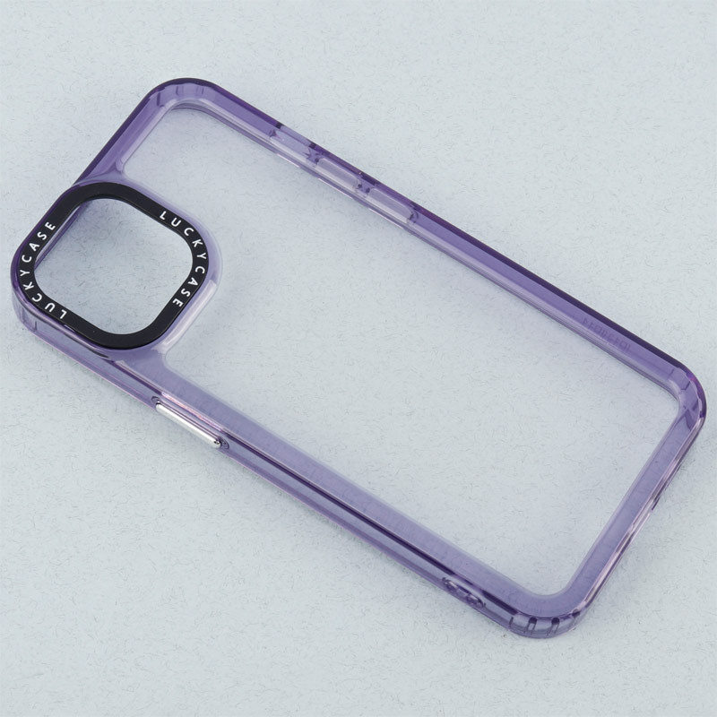 قاب شفاف Space Lucky Case دور رنگی iPhone 13