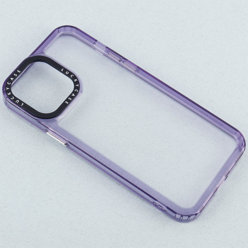 قاب شفاف Space Lucky Case دور رنگی iPhone 13 Pro Max