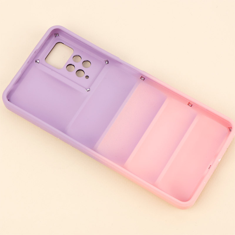 قاب پافر رینگی طرح برف محافظ لنزدار Xiaomi Redmi Note 12 Pro 4G