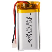 باتری لیتیوم 500mAh 7*20*40mm 702040
