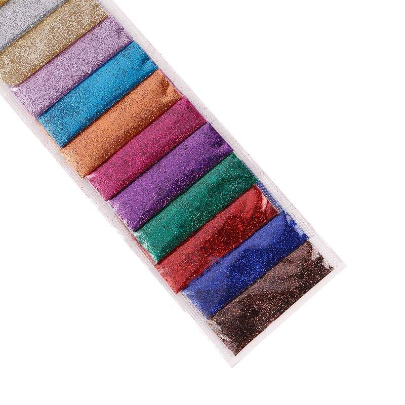 اکلیل رنگی Magic Glitter بسته 12 عددی
