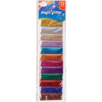 اکلیل رنگی Magic Glitter بسته 12 عددی