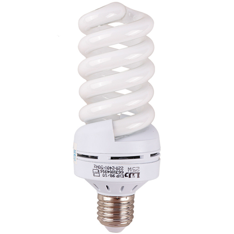 Delta E27 25W CFL Half Spiral Lamp