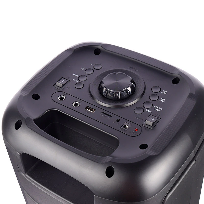 اسپیکر چمدانی بلوتوثی رم و فلش خور GY-5048 + میکروفون و ریموت کنترل
