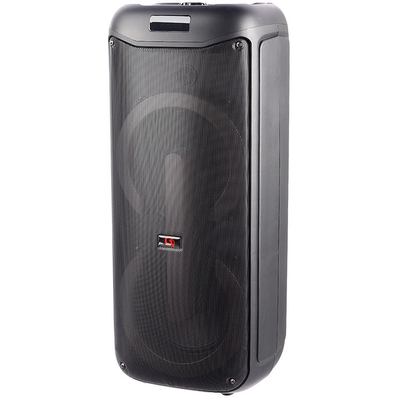 اسپیکر چمدانی بلوتوثی رم و فلش خور GY-5049 + میکروفون و ریموت کنترل