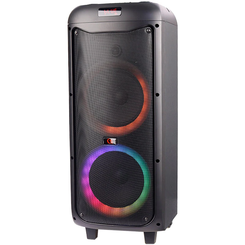 اسپیکر چمدانی بلوتوثی رم و فلش خور GY-5051 + میکروفون و ریموت کنترل
