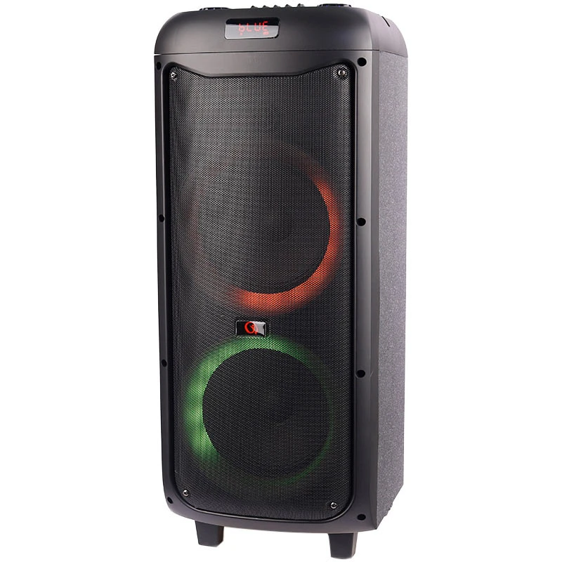 اسپیکر چمدانی بلوتوثی رم و فلش خور GY-5051 + میکروفون و ریموت کنترل
