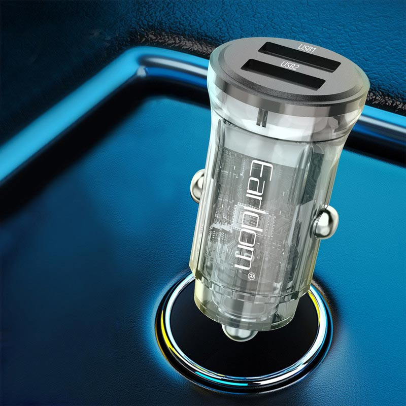 شارژر فندکی فست شارژ Earldom ES-CC24 3.4A 15W