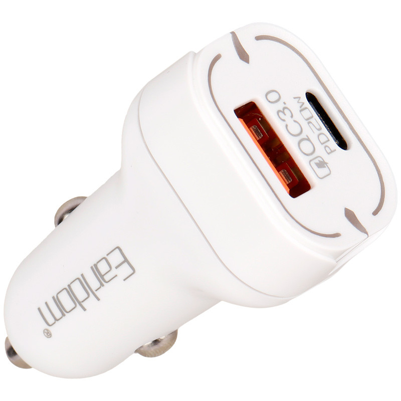 شارژر فندکی فست شارژ Earldom ES-CC2 QC3.0 PD 3A 20W