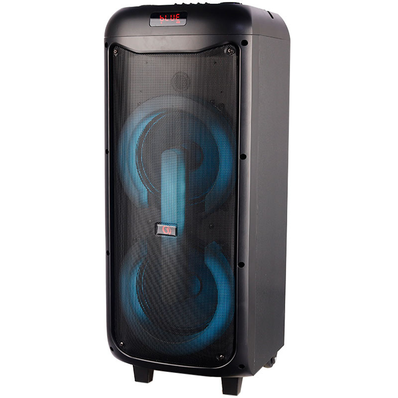 اسپیکر چمدانی بلوتوثی رم و فلش خور GY-5052 + میکروفون و ریموت کنترل