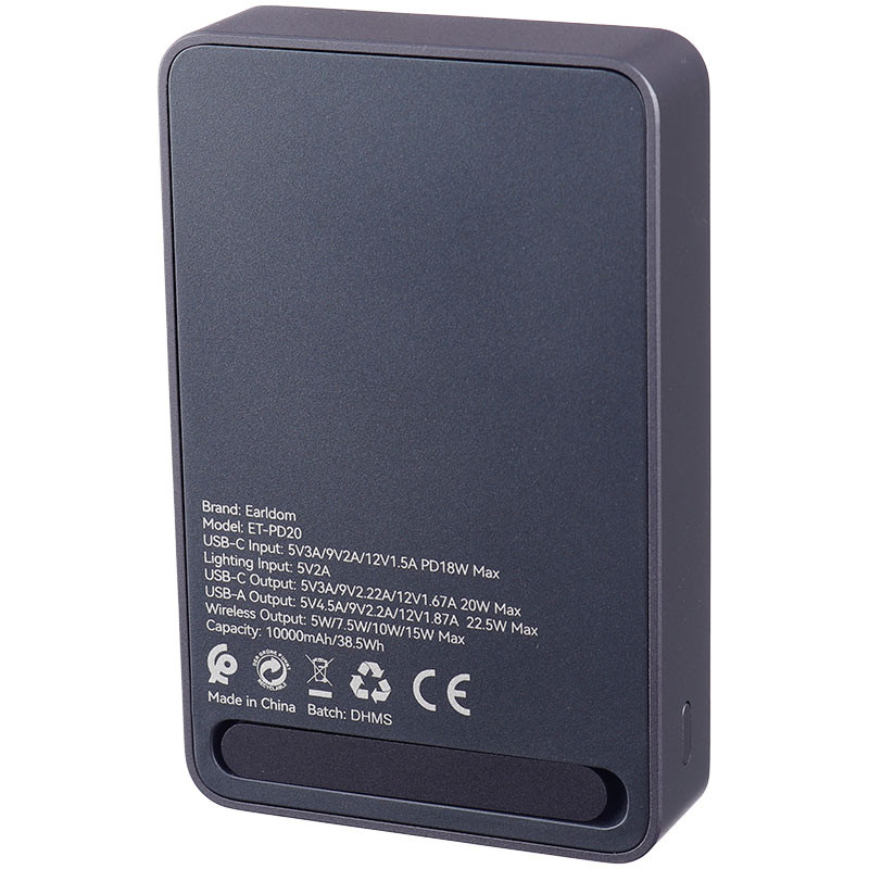 پاور بانک فست شارژ 10000 ارلدام Earldom ET-PD20 PD 15W