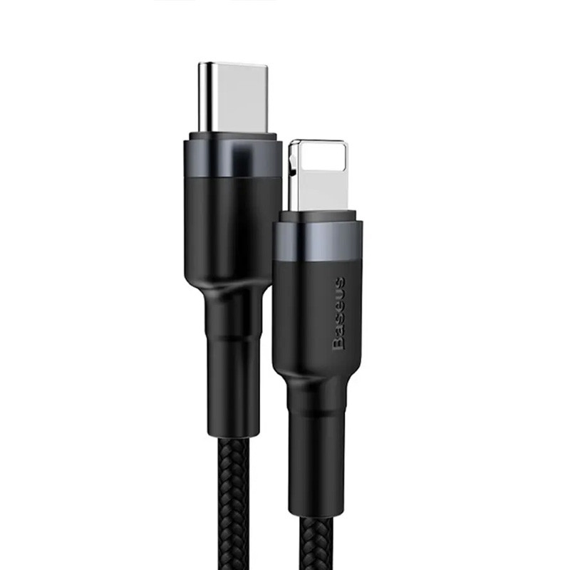 کابل تبدیل فست شارژ Baseus CATLKLF-G1 Type-C to Lightning PD 20W 2.4A 1m