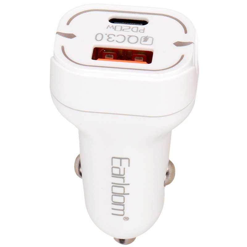شارژر فندکی فست شارژ Earldom ES-CC2 QC3.0 PD 3A 20W
