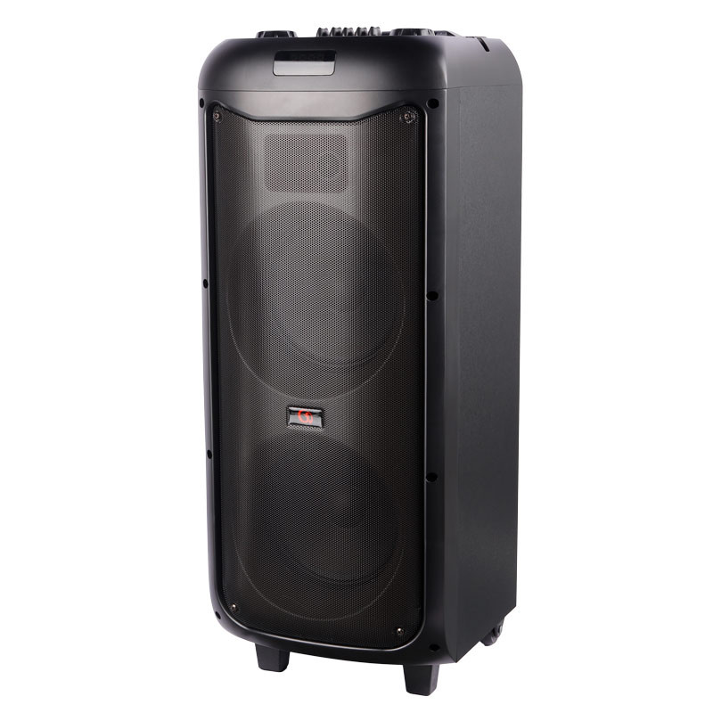 اسپیکر چمدانی بلوتوثی رم و فلش خور GY-5050 + میکروفون و ریموت کنترل