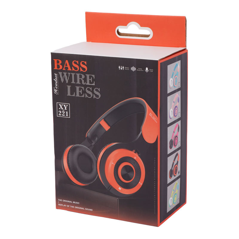 هدفون بلوتوثی رم خور Bass XY-221
