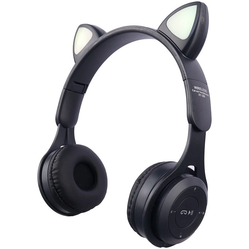 هدفون بلوتوثی رم خور Cat Ear XY-206