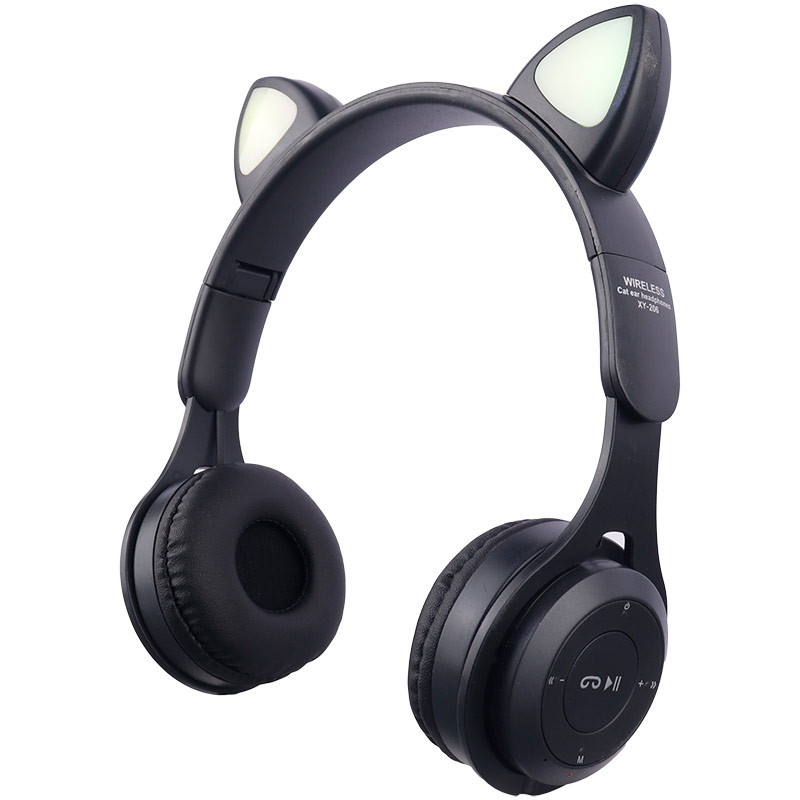 هدفون بلوتوثی رم خور Cat Ear XY-206