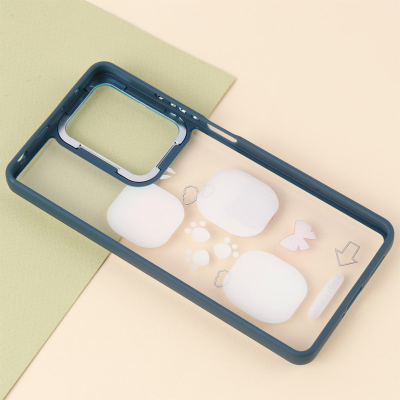 قاب شفاف متال ایرون عروسکی برجسته Xiaomi Poco X5 Pro
