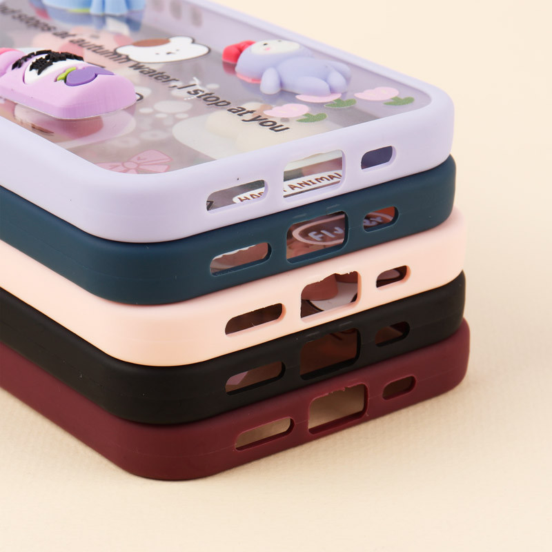 قاب شفاف متال ایرون عروسکی برجسته iPhone 13 Pro
