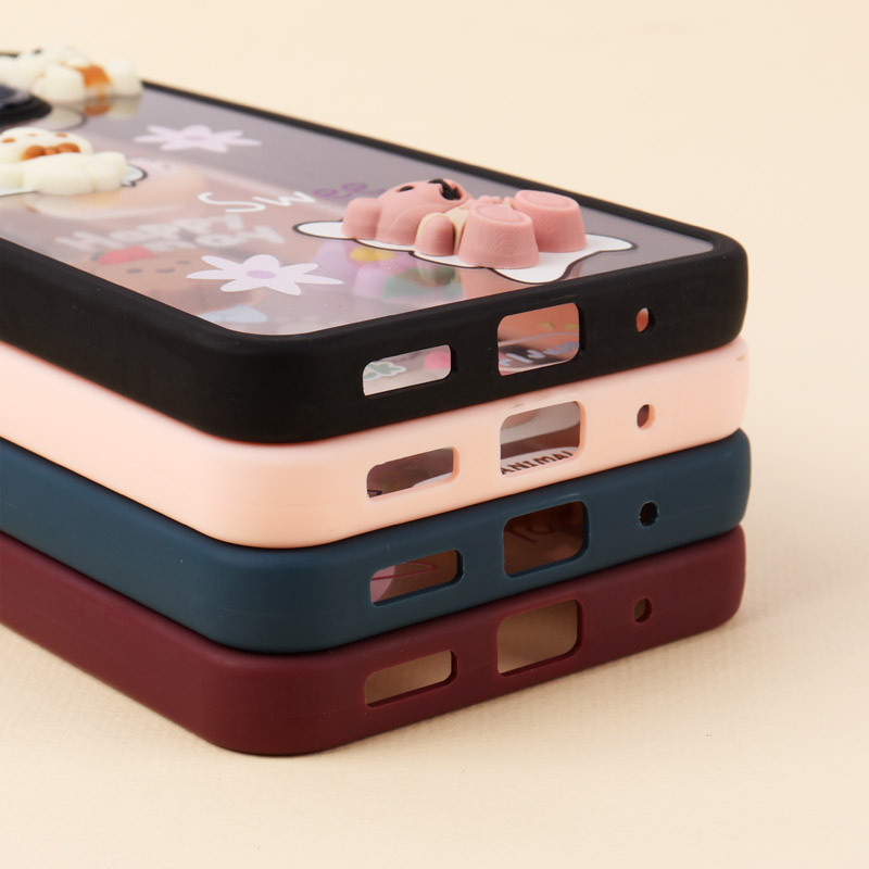 قاب شفاف متال ایرون عروسکی برجسته Xiaomi Redmi 12C