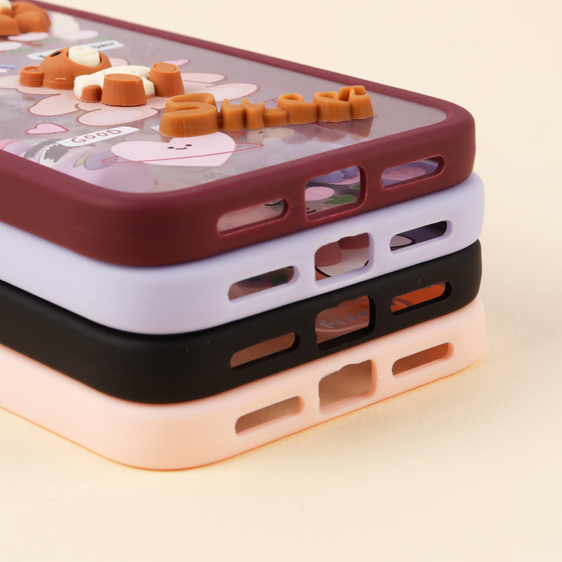 قاب شفاف متال ایرون عروسکی برجسته iPhone 11