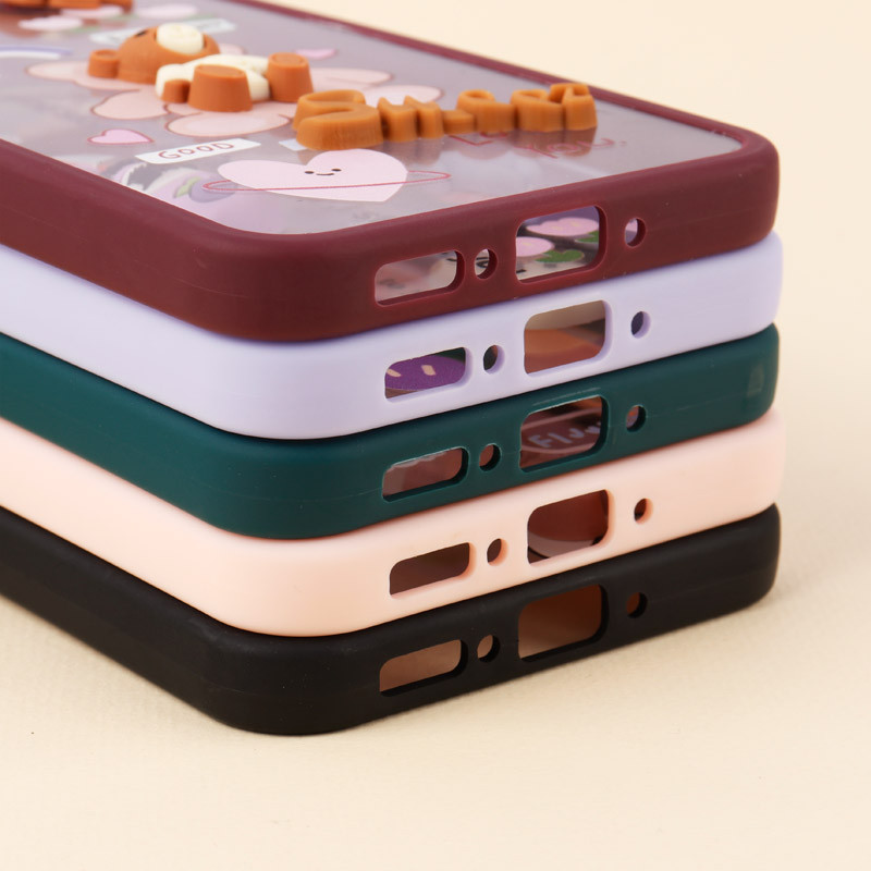 قاب شفاف متال ایرون عروسکی برجسته Samsung Galaxy A34