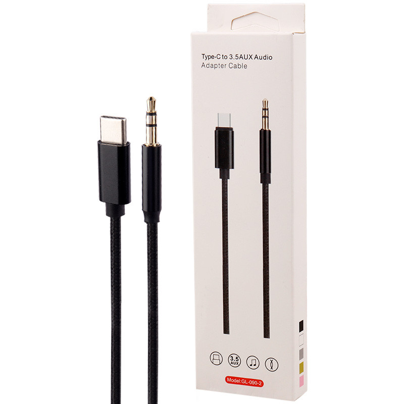 کابل تبدیل GL-090-2 Type-C To AUX 1m