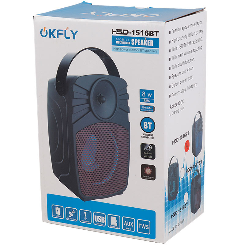 اسپیکر بلوتوثی رم و فلش خور Qkfly HSD-1516BT