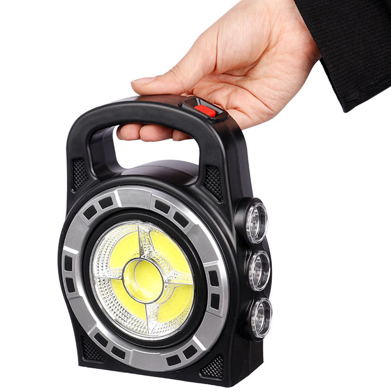چراغ قوه شارژی خورشیدی Hurry.bolt HB-6678C