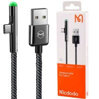 کابل تایپ سی فست شارژ Mcdodo CA-6391 3A QC4.0 2m یکسر L