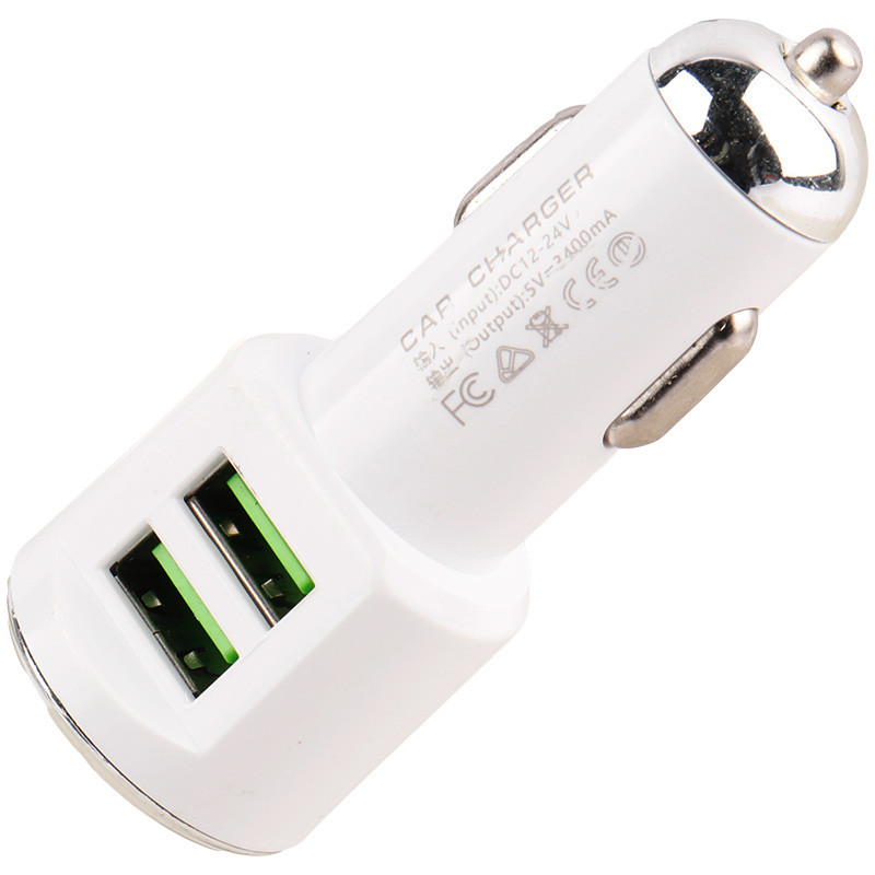 شارژر فندکی Lonid DL-C29 3.4A + کابل میکرو یو اس بی