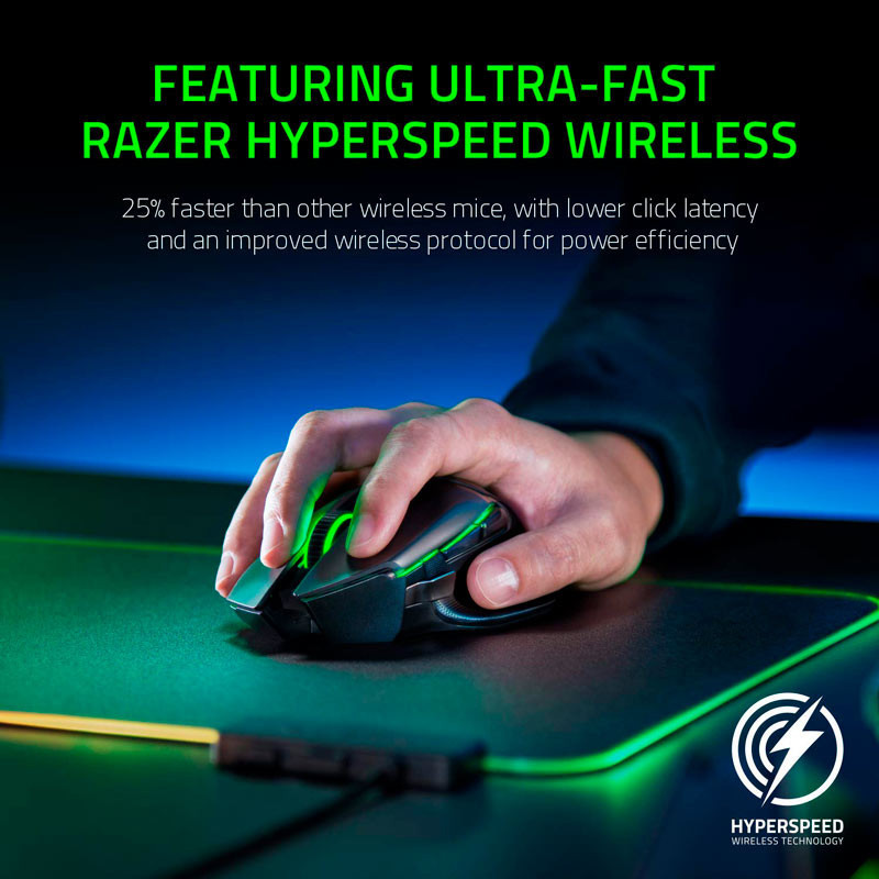 موس بی سیم گیمینگ Razer Basilisk Ultimate