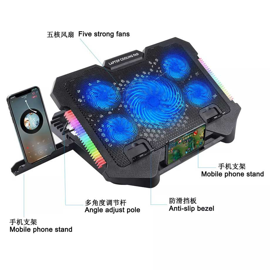کول پد لپ تاپ S500 Gaming pad