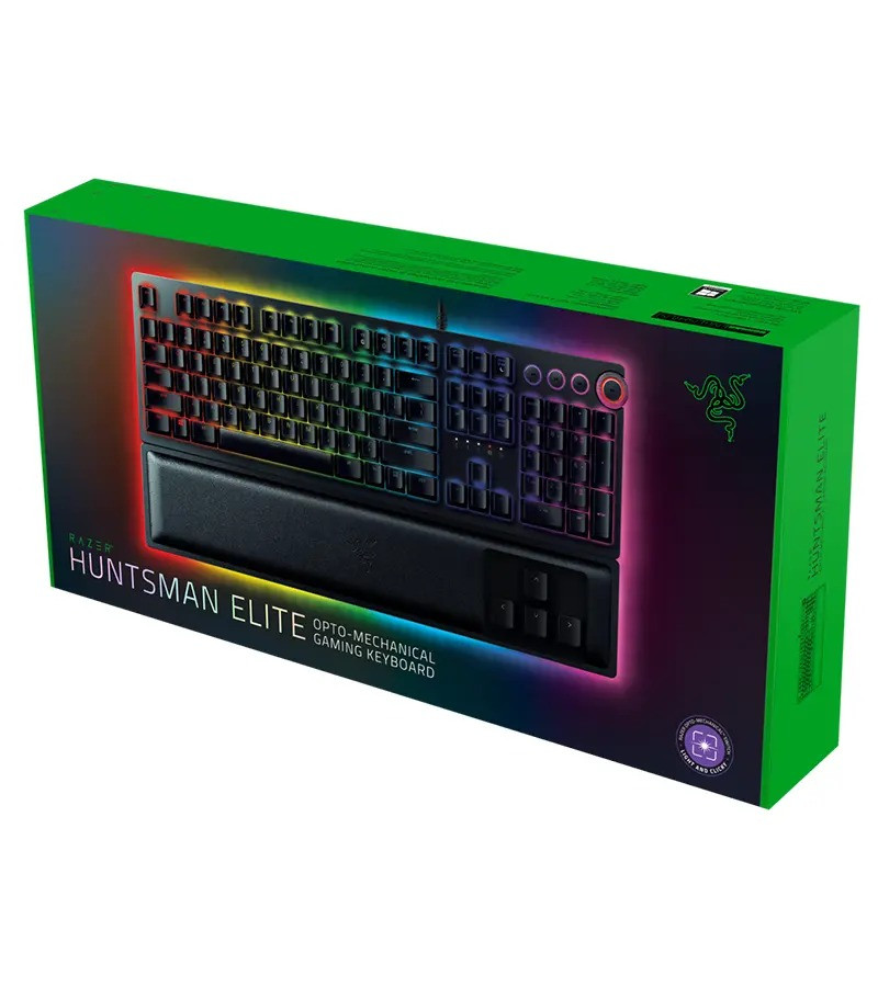 کیبورد گیمینگ ریزر Huntsman Elite Purple Switch